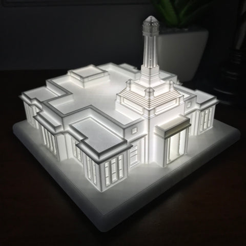 Indianapolis Indiana Temple Night Light