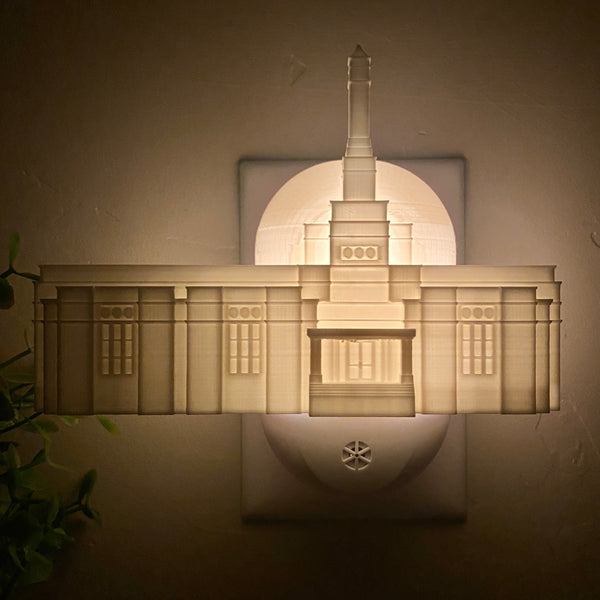 Perth Australia Temple Wall Night Light