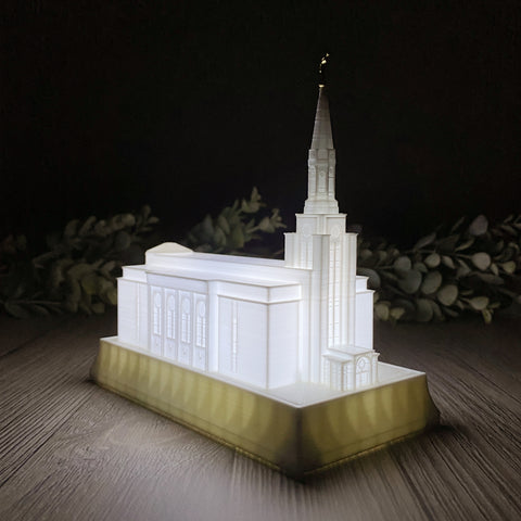 Boston Massachusetts Temple Night Light