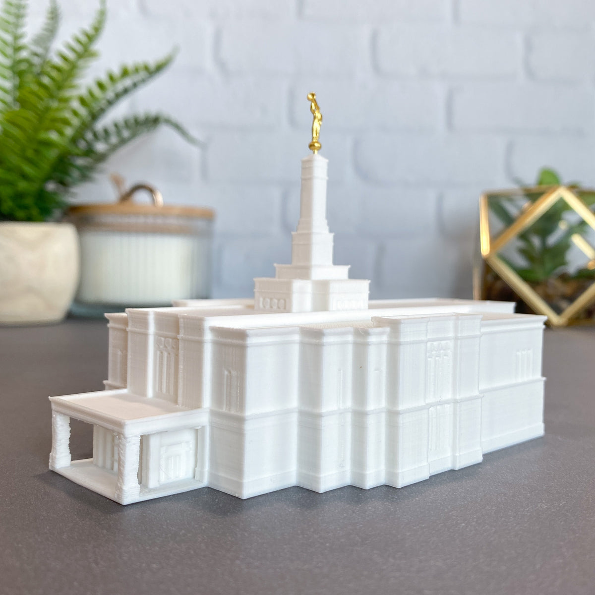 Snowflake Tample Snowflake Arizona Temple Statue – Simply Celestial Designs