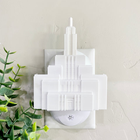 Draper Utah Temple Wall Night Light