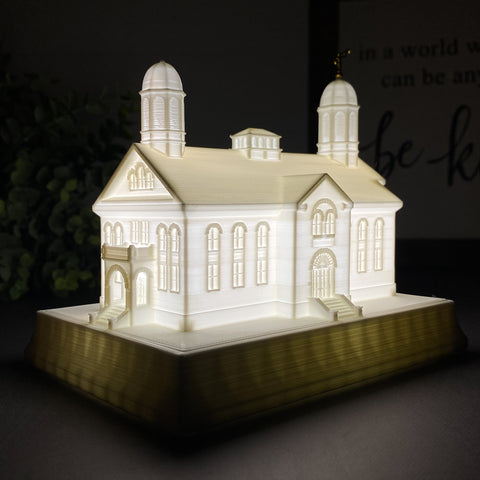 Vernal Utah Temple Night Light