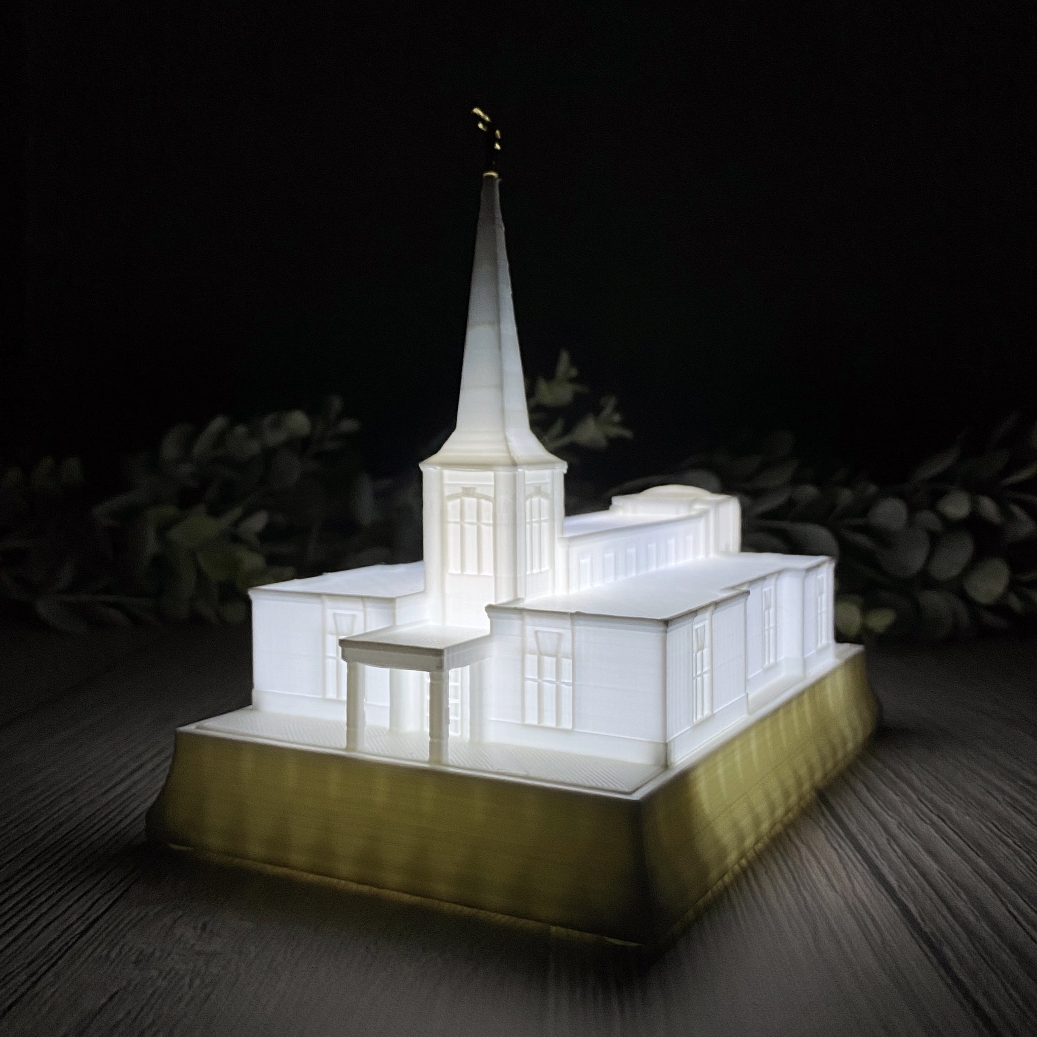 Helsinki Finland Temple Night Light