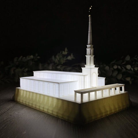 São Paulo Brazil Temple Night Light