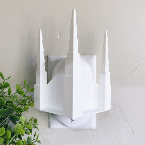 Chicago Illinois Temple Wall Night Light