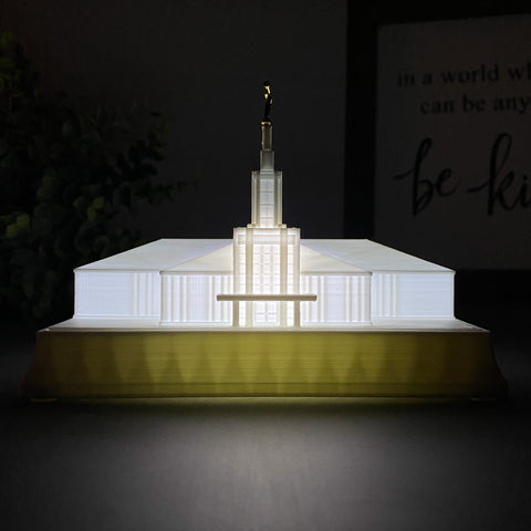 Sydney Australia Temple Night Light