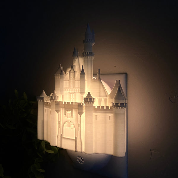 Sleeping Beauty Castle Wall Night Light