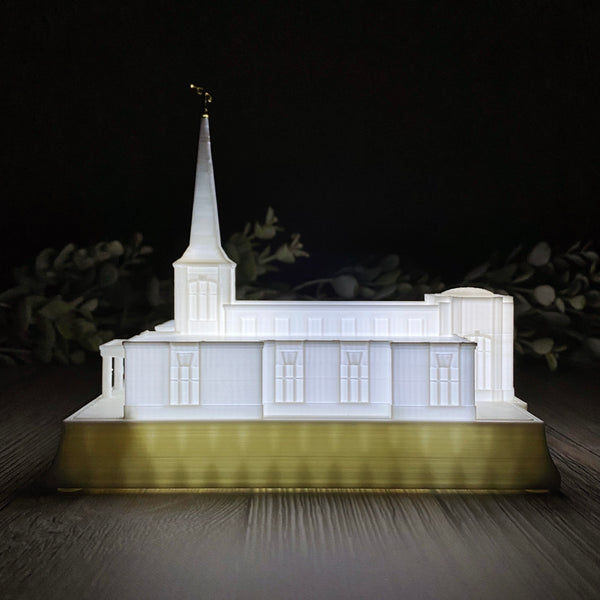 Helsinki Finland Temple Night Light