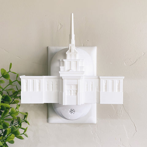 Billings Montana Temple Wall Night Light