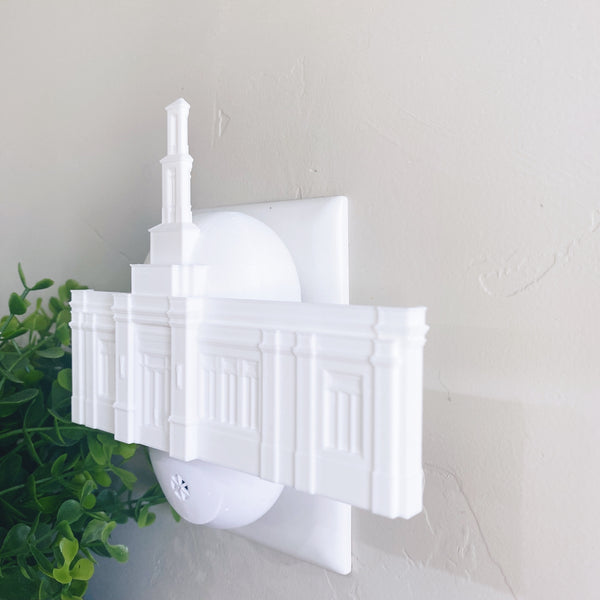 Raleigh North Carolina (After Reconstruction) Temple Wall Night Light