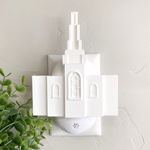 Lubbock Texas Temple Wall Night Light