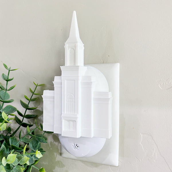Star Valley Wyoming Temple Wall Night Light