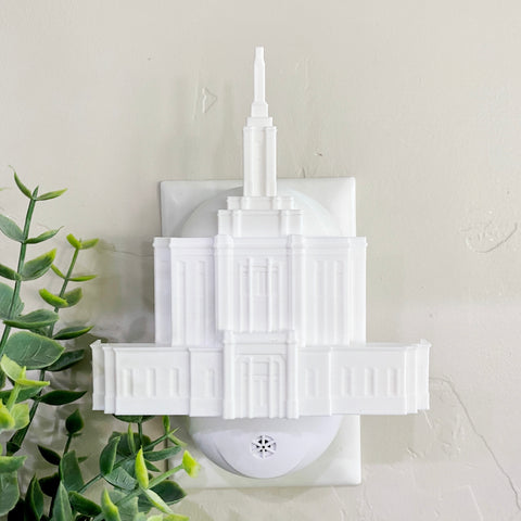 Pocatello Idaho Temple Wall Night Light