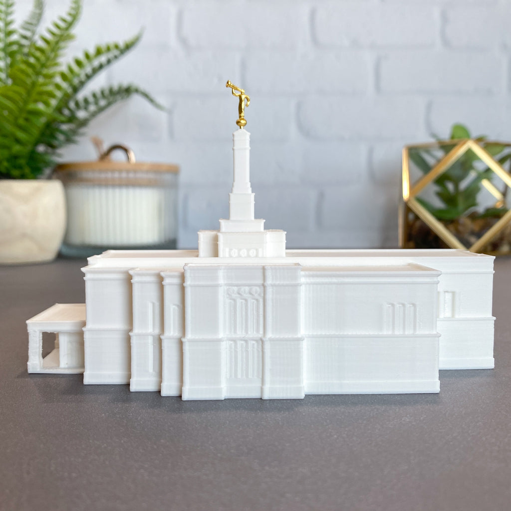 Snowflake Tample Snowflake Arizona Temple Statue – Simply Celestial Designs