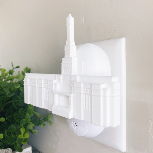 Raleigh North Carolina (Before Reconstruction) Temple Wall Night Light
