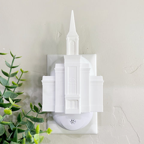 Star Valley Wyoming Temple Wall Night Light